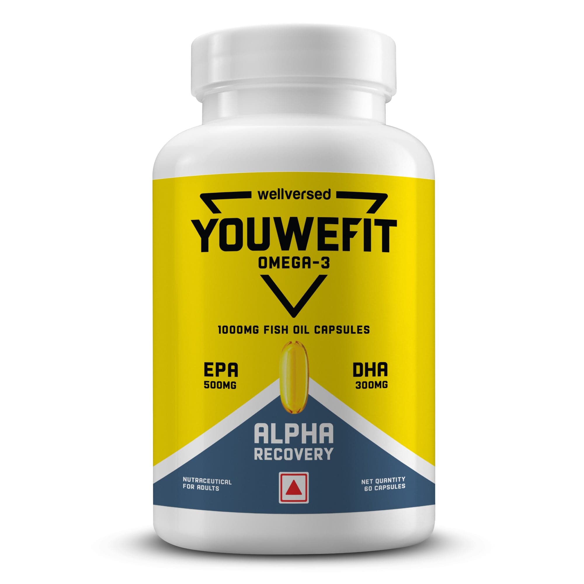 YouWeFit Omega-3 Alpha Recovery Capsules