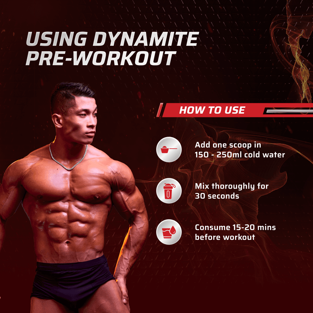 Dynamite Pre-Workout | Valencia Orange - (210g, 15 Servings)