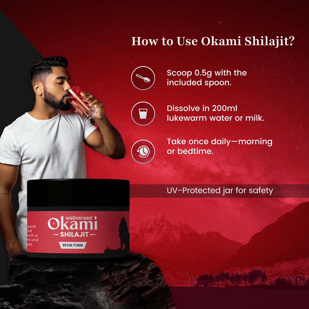 Okami Himalayan Shilajit Resin - 10g